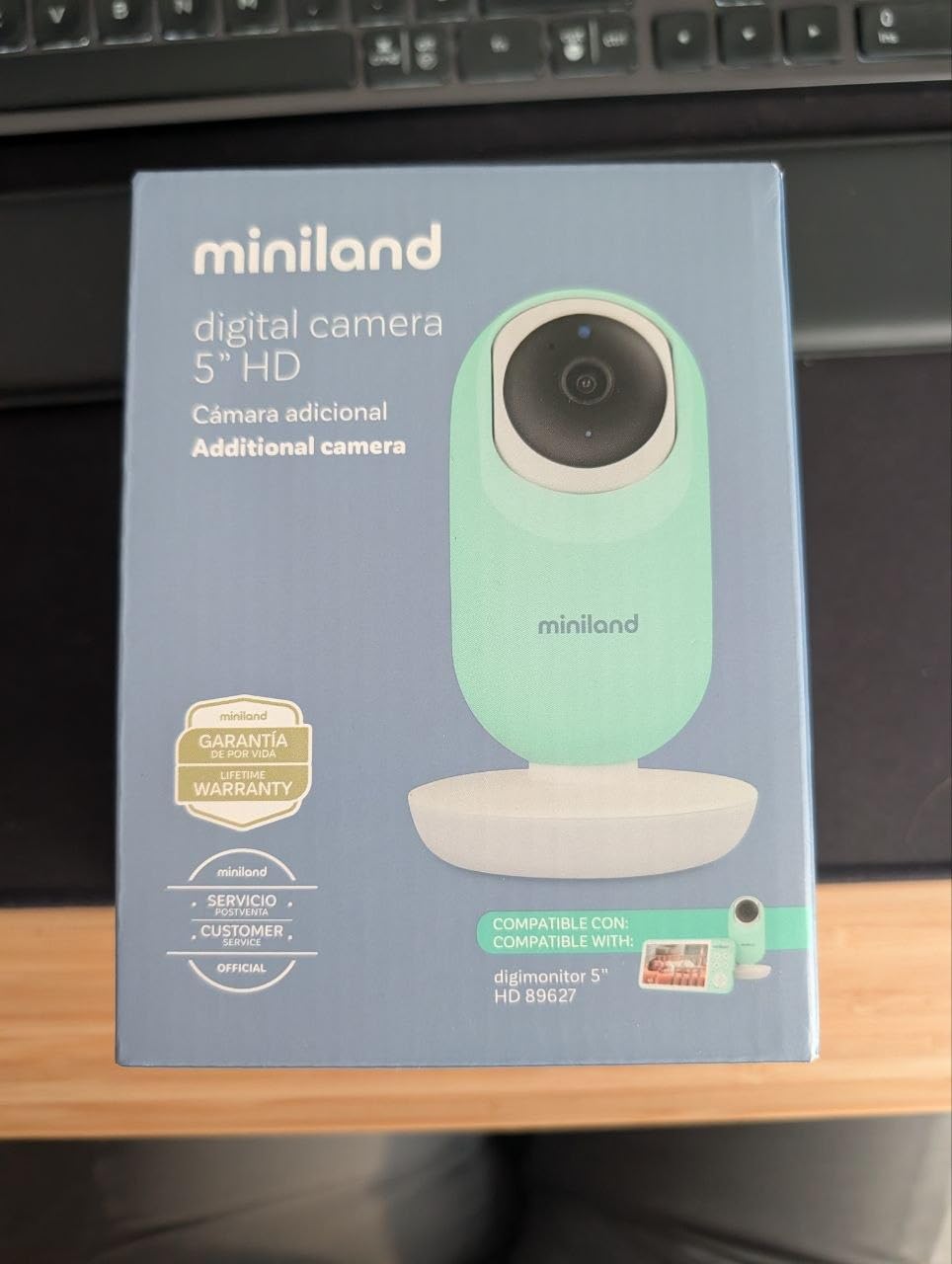 Miniland Digimonitor 5" HD telecamera aggiuntiva neonati