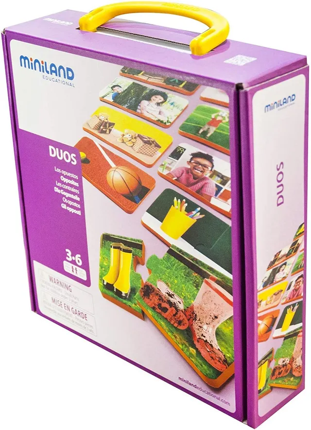 Miniland Duos 36070 gioco da tavolo contrari flessibile