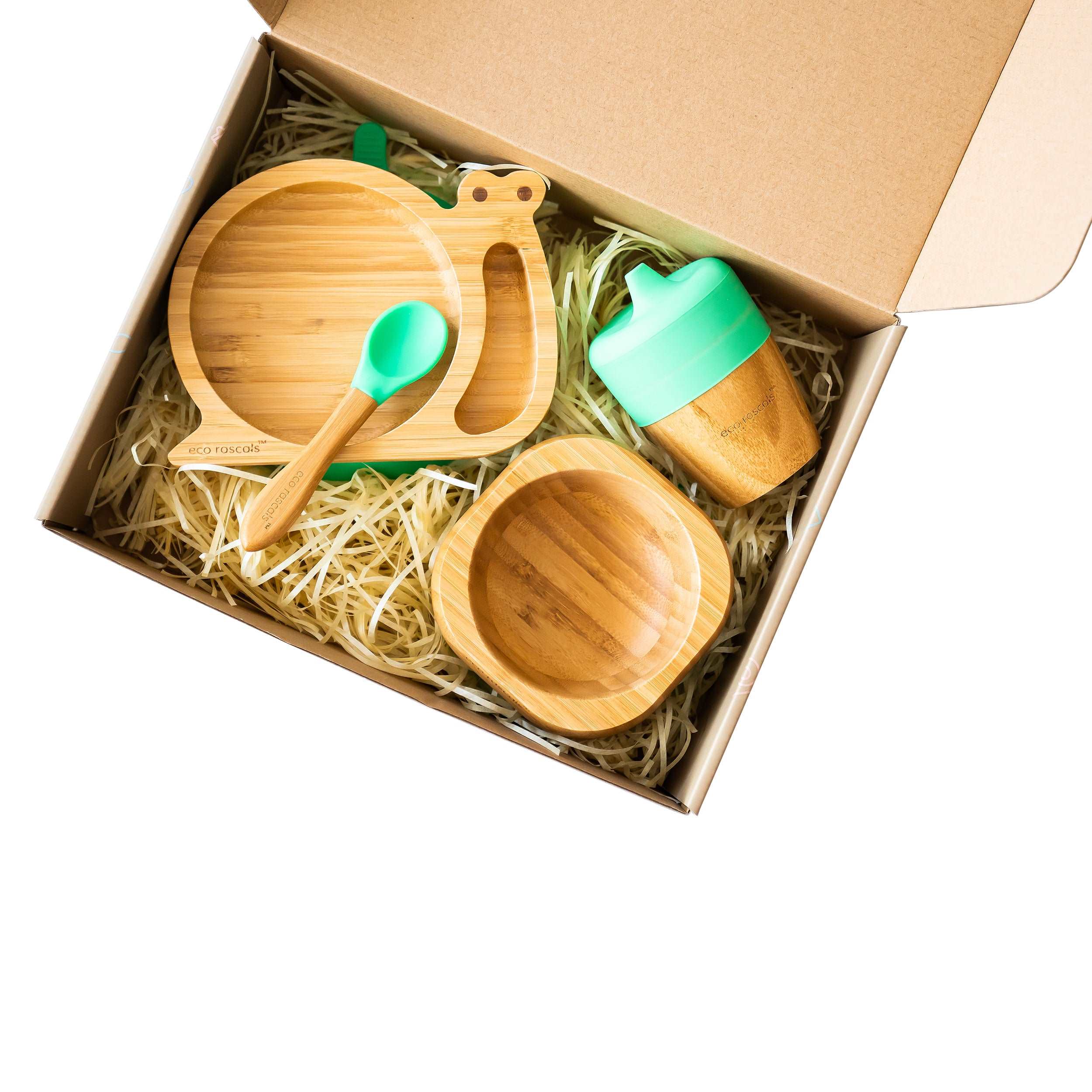 Eco Rascals Bundles set pappa lumaca bamboo blu
