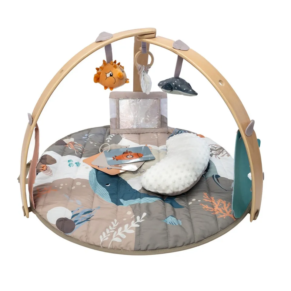 BoJungle Ocean Bliss Wooden Play Gym palestrina legno neonato