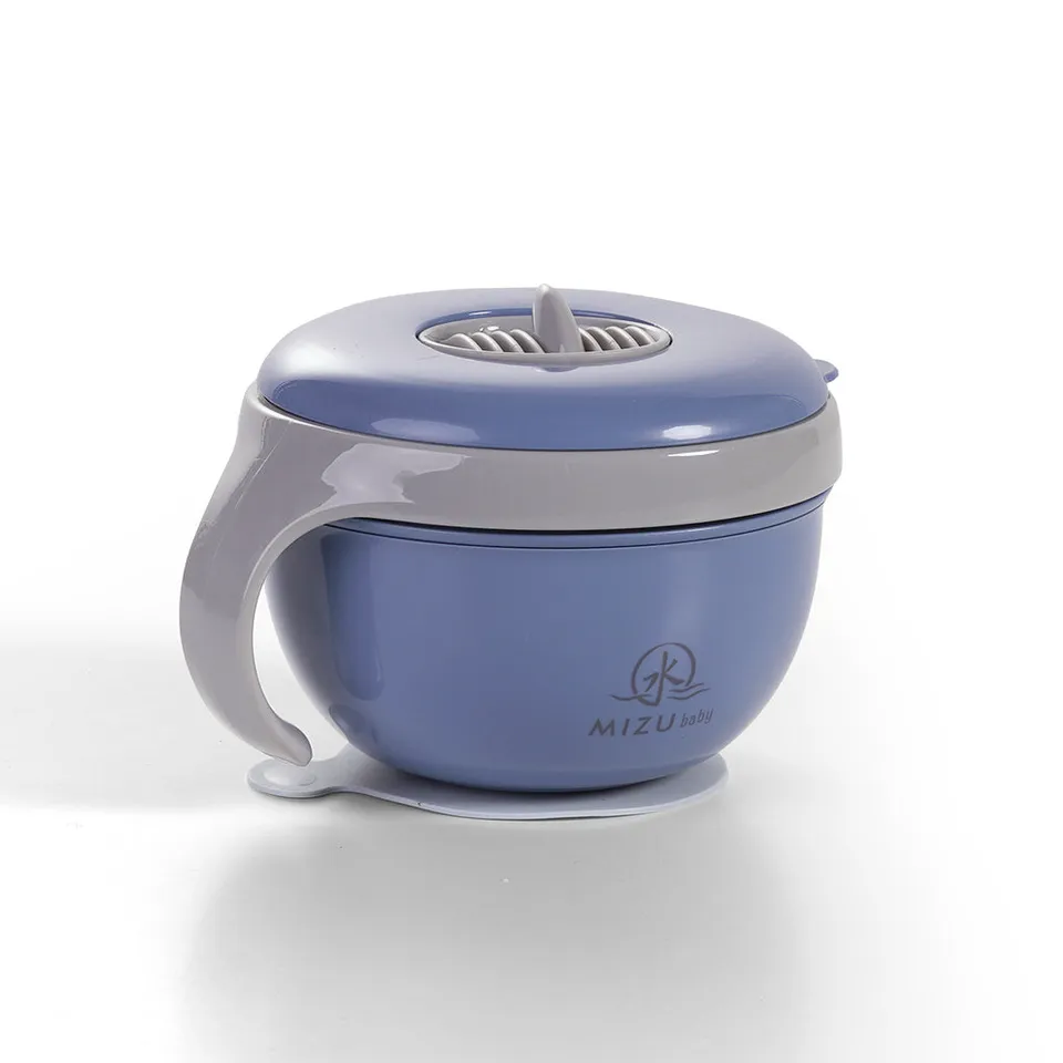 Mizu Baby Taiki Piatto Caldo Blu Termico Ventosa 330 ml