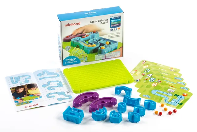 Miniland 32655 Maze Balance Board gioco equilibrio 21 cm