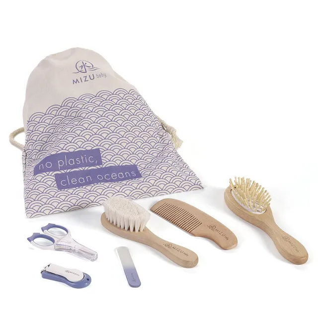 Mizu Baby Mami Gift Set blu kit igiene neonato 6 pezzi
