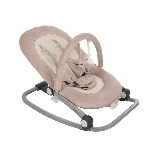BoJungle B-Rocker sdraietta taupe 0-18 kg vibrazione