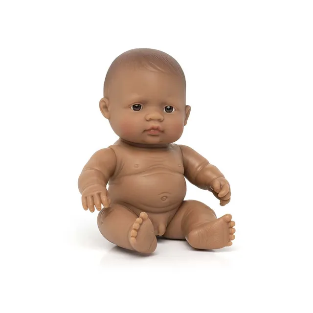 Miniland Bambola Pelle Media 21 cm Gioco Simbolico
