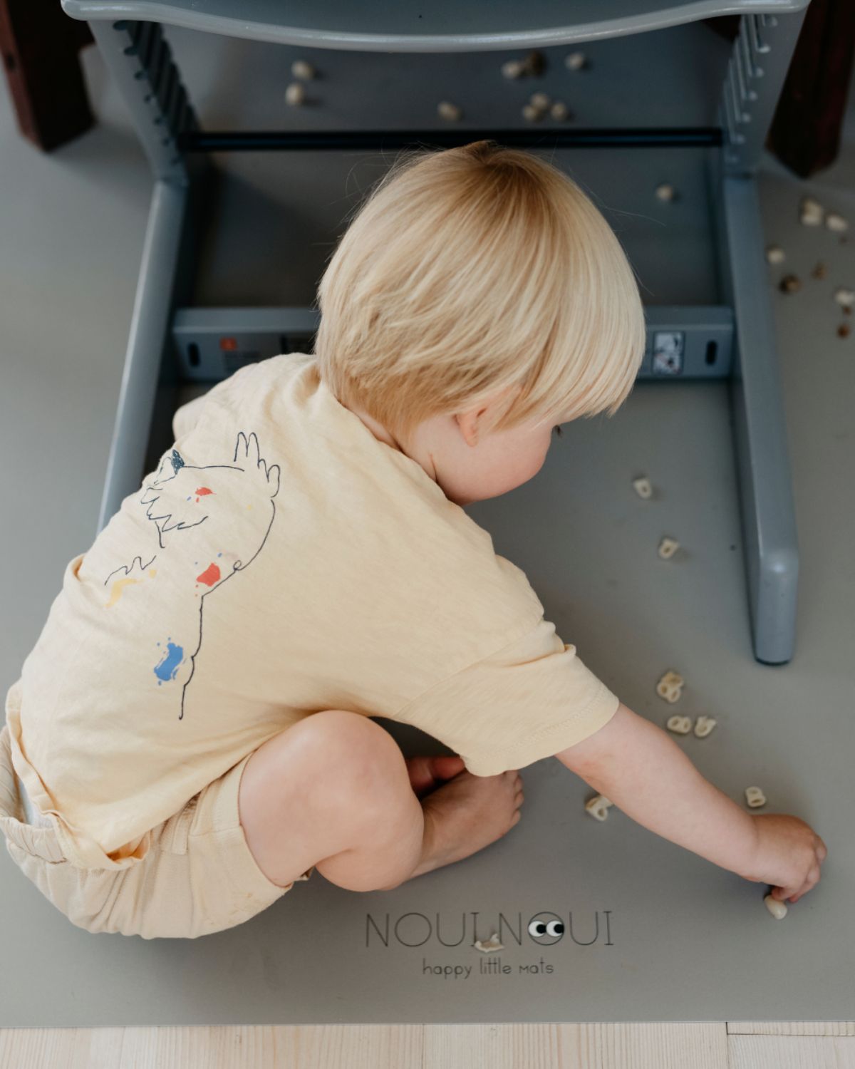 Noui Noui Floor Mats tappetino olive haze gray 120x95 cm