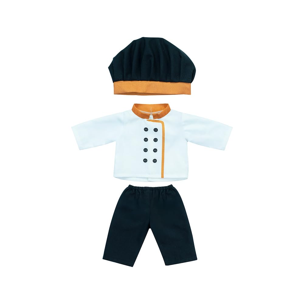 Miniland Bambole 38 cm costume cuoco gioco ruolo
