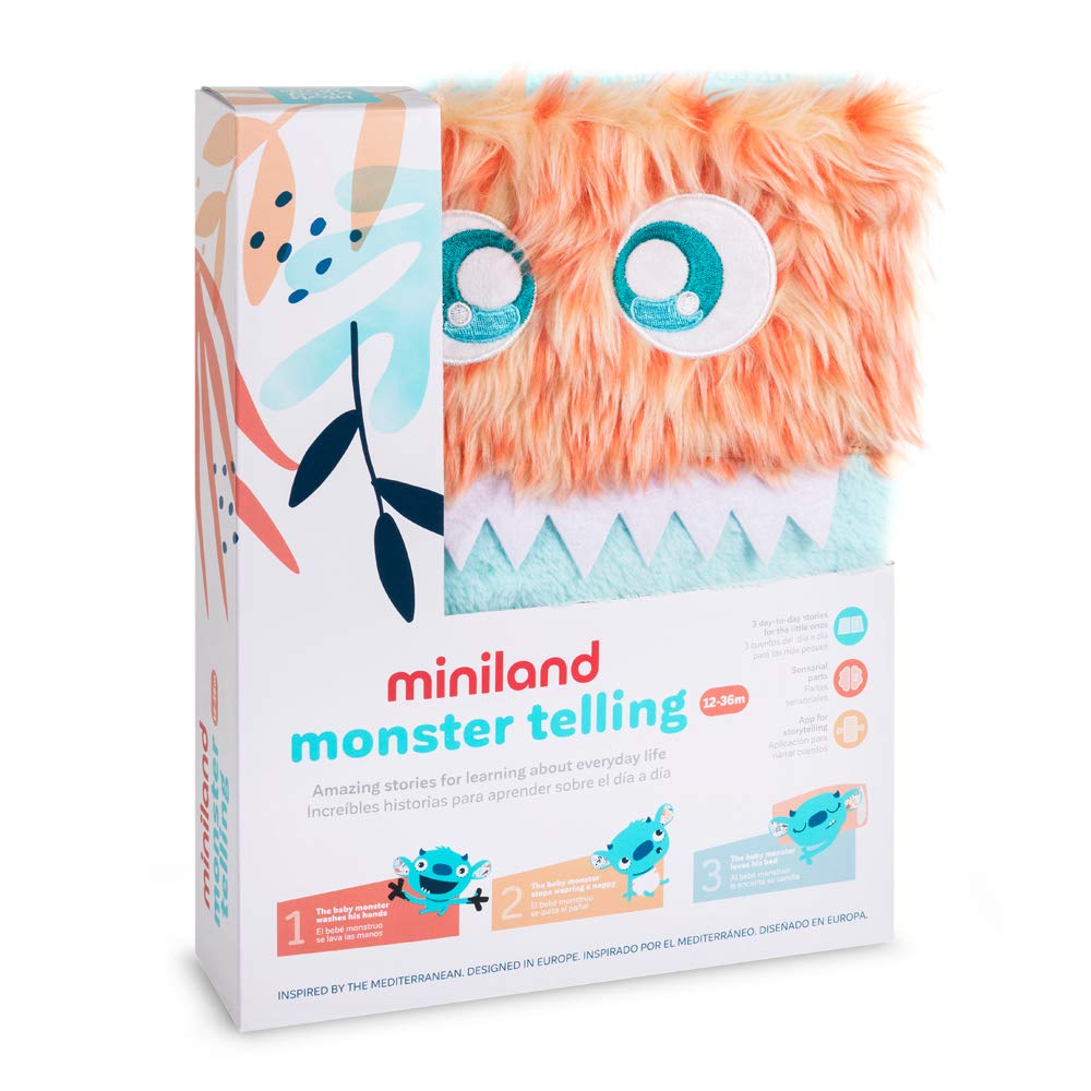 Miniland Diversità emozioni libro racconti 3 storie morbido