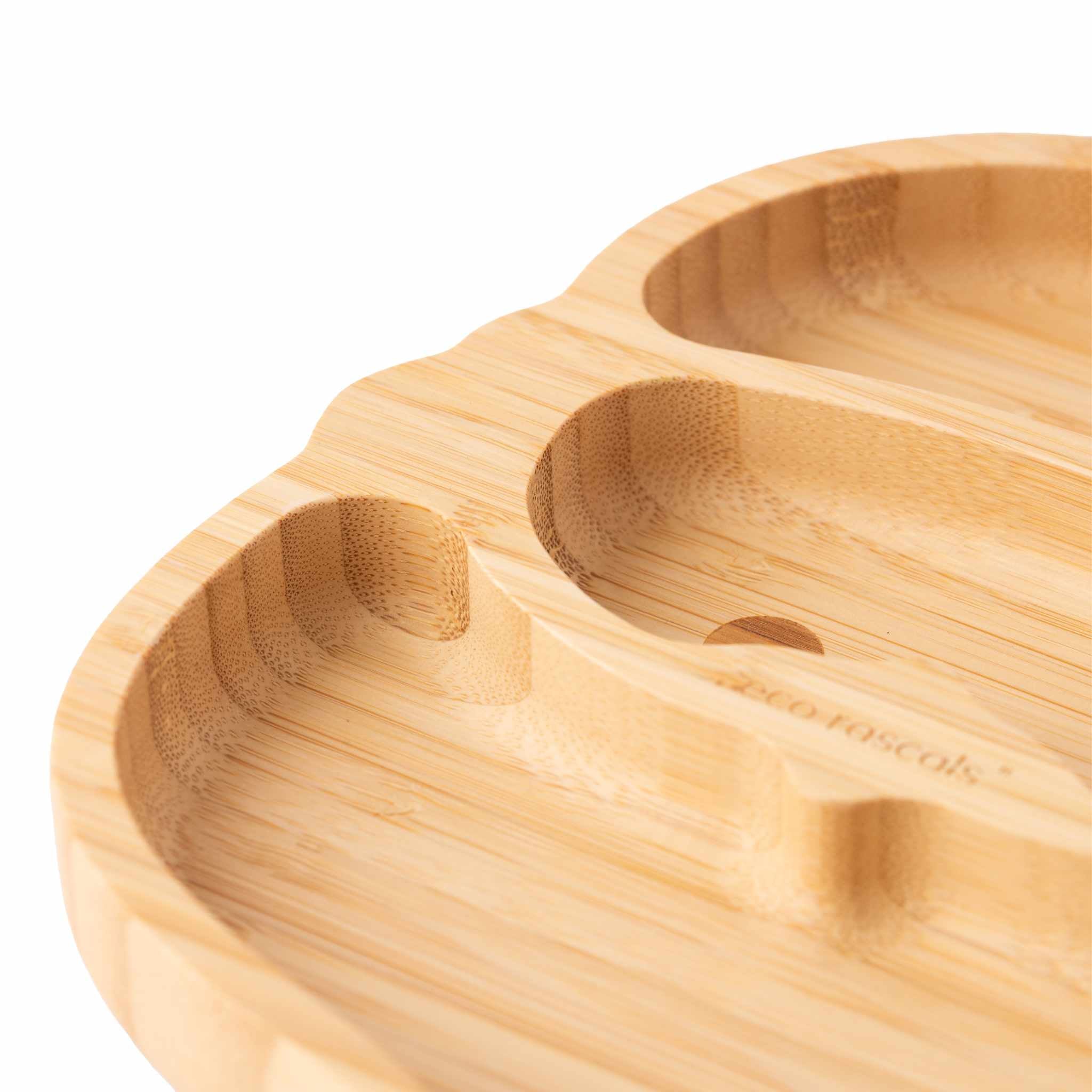 Eco Rascals Bamboo Plates piatto Babbo Natale bamboo