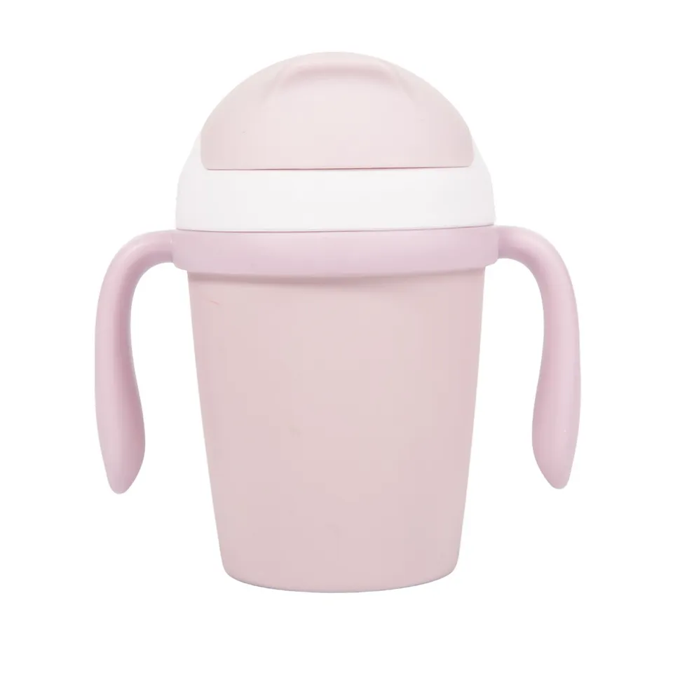 BoJungle B-Drinking Cup Tazza Bambini Rosa CPLA Biodegradabile