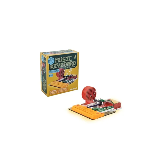 Miniland Electrofun Music Keyboard tastiera musicale da costruire