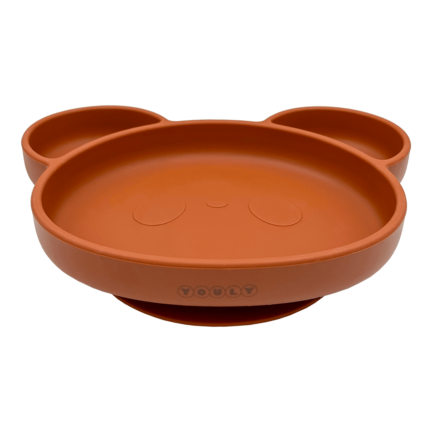 Youly Beer piatto orso marrone ruggine ventosa silicone