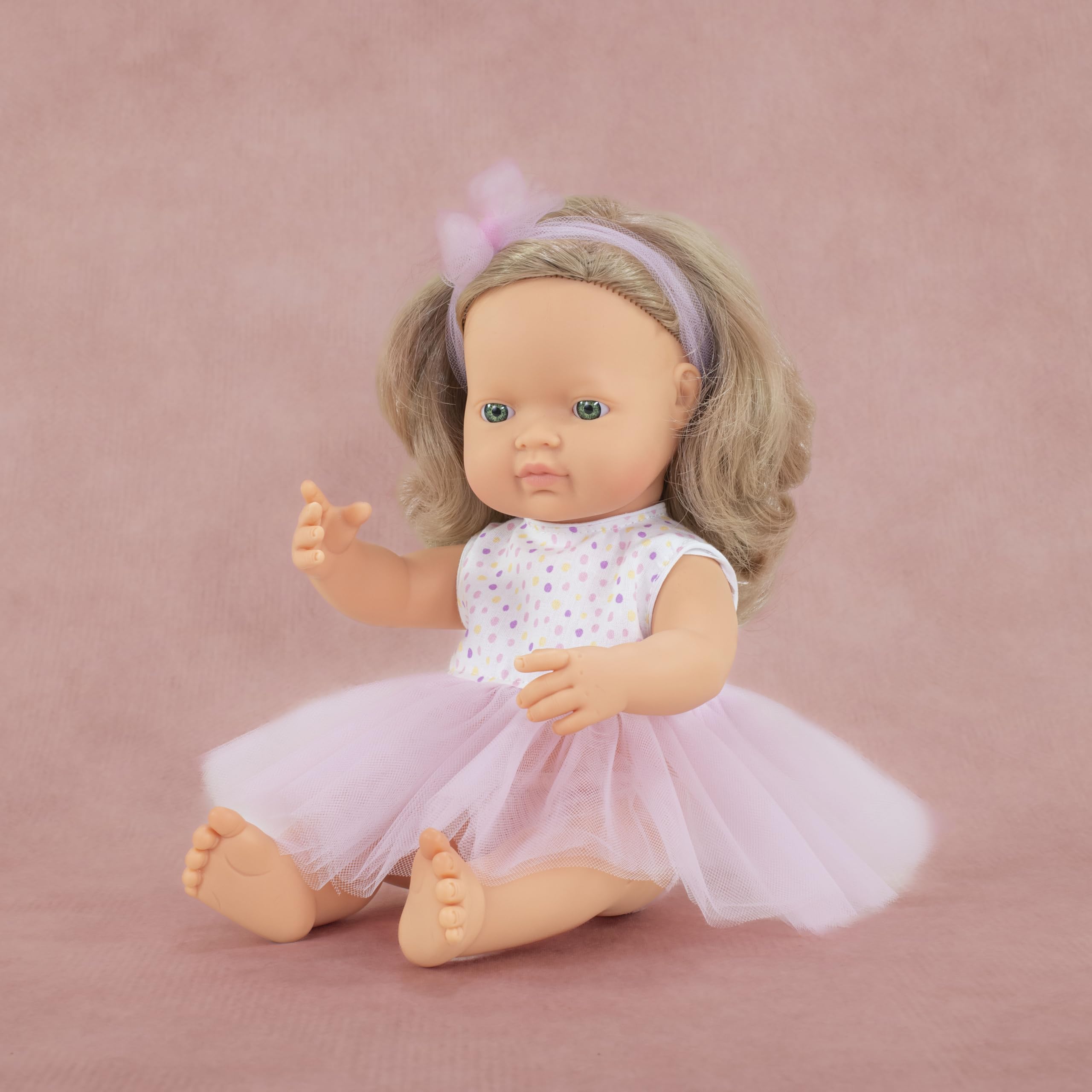 Miniland My Friends Bambola Bionda 38 cm Caucasica