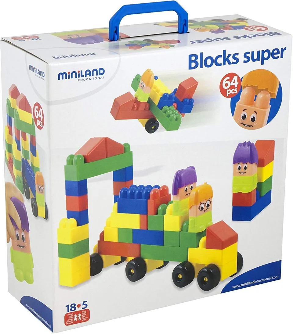 Miniland Blocchi e costruzioni 32337 gioco costruzione didattico
