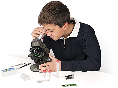Miniland University microscopio bambini con custodia 10 cm scienze