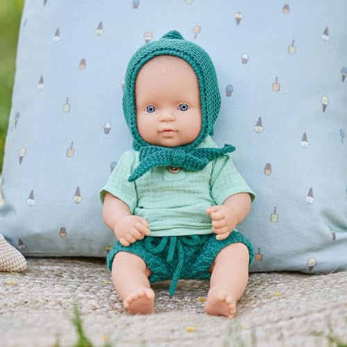 Miniland Dolls Bambola 31351 Bambino 32 cm Caucasico