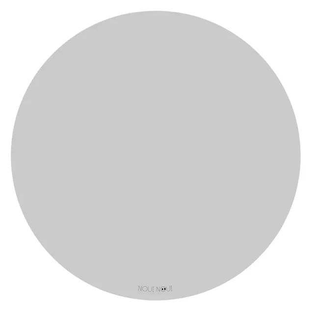Noui Noui Floor Mats tappetino rotondo 115 cm grey powder