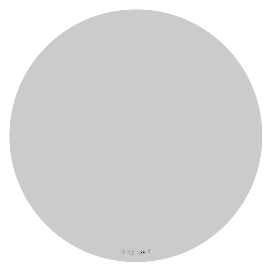 Noui Noui Floor Mats tappetino rotondo 115 cm grey powder