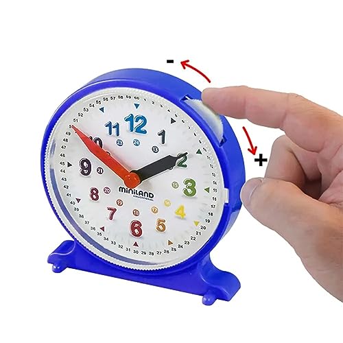 Miniland Giochi matematica Orologio 45311 12 schede attività