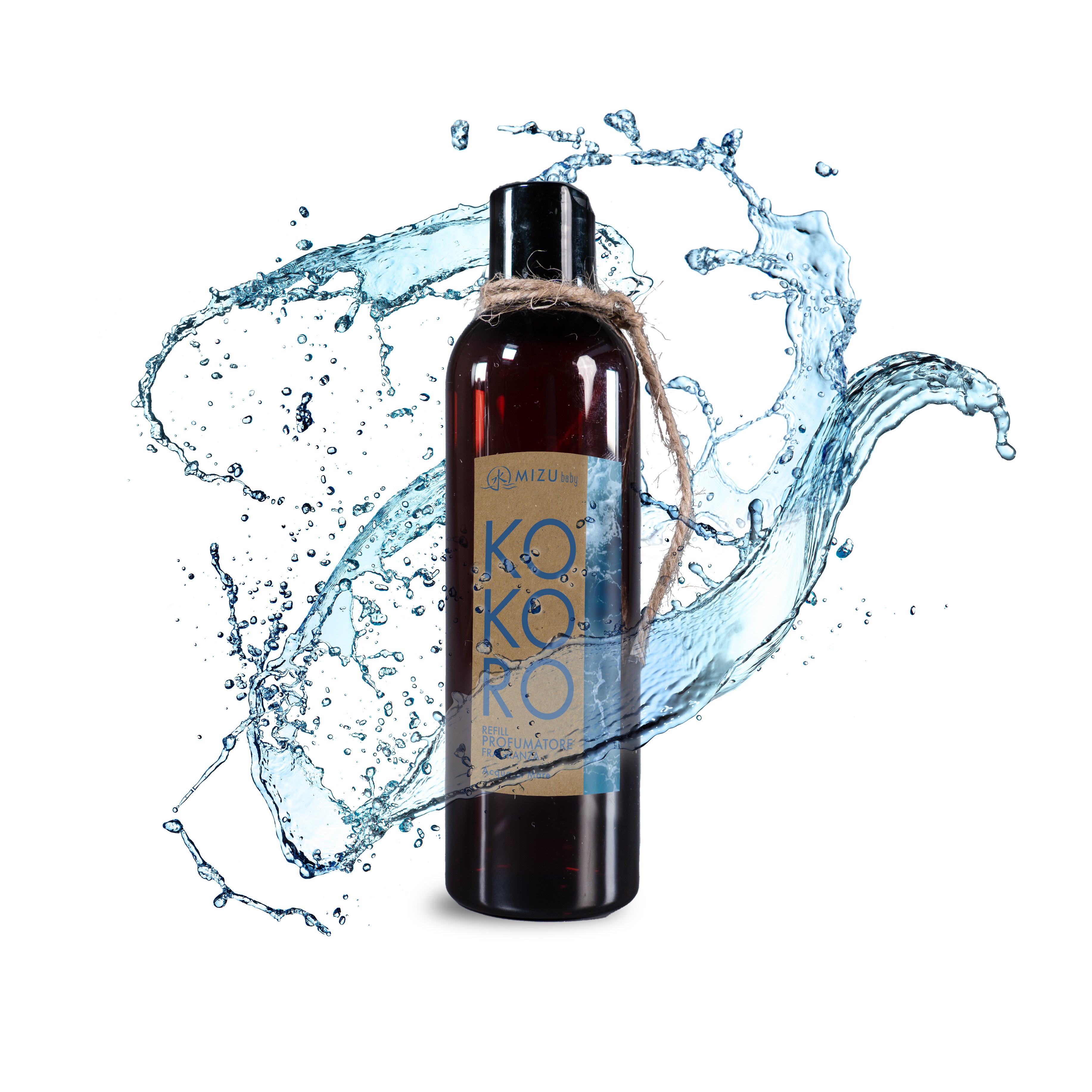 Mizu Baby Kokoro Refill diffusore bastoncini 250 ml Acqua di Mare