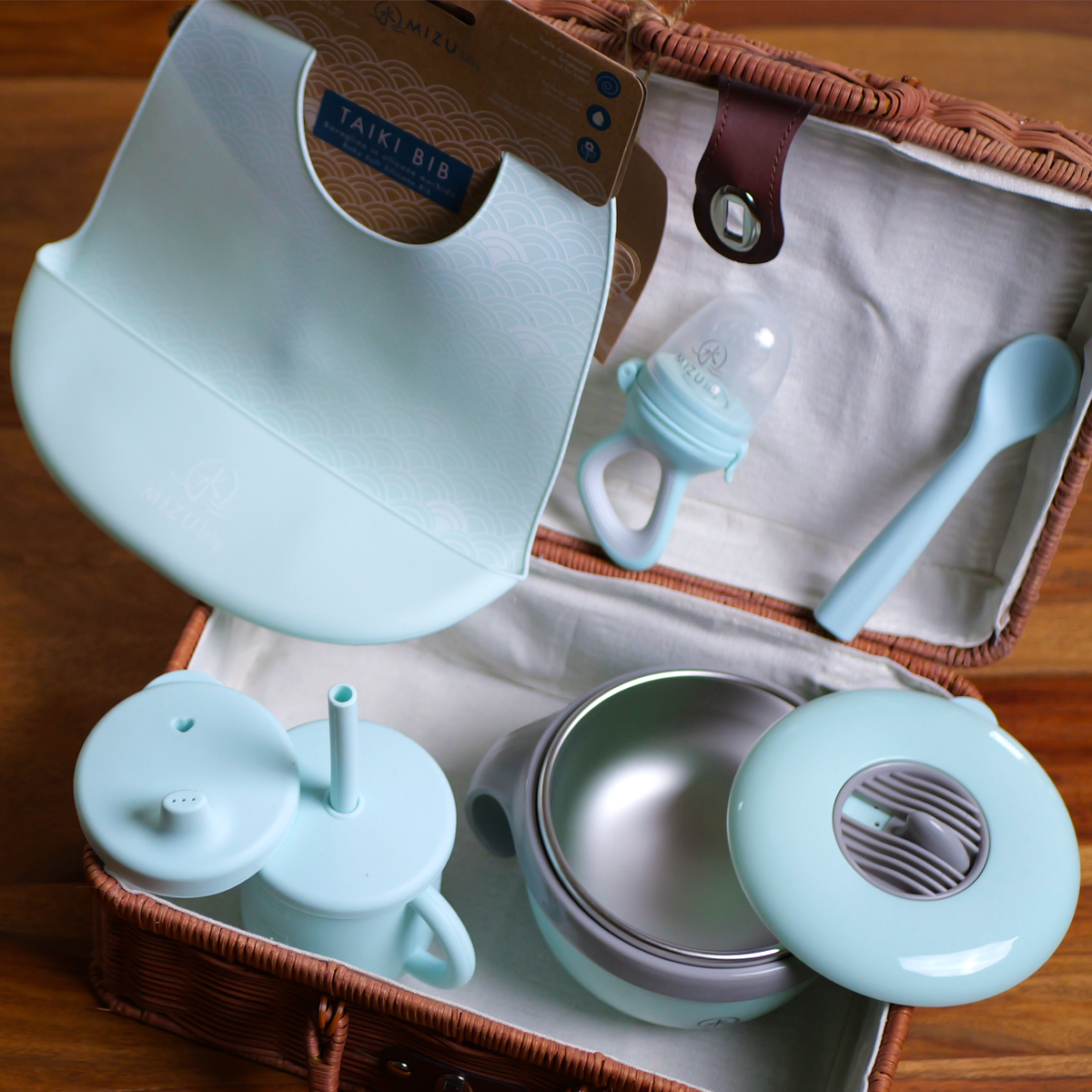 Mizu Baby Taiki Set Prima Pappa Premium Silicone