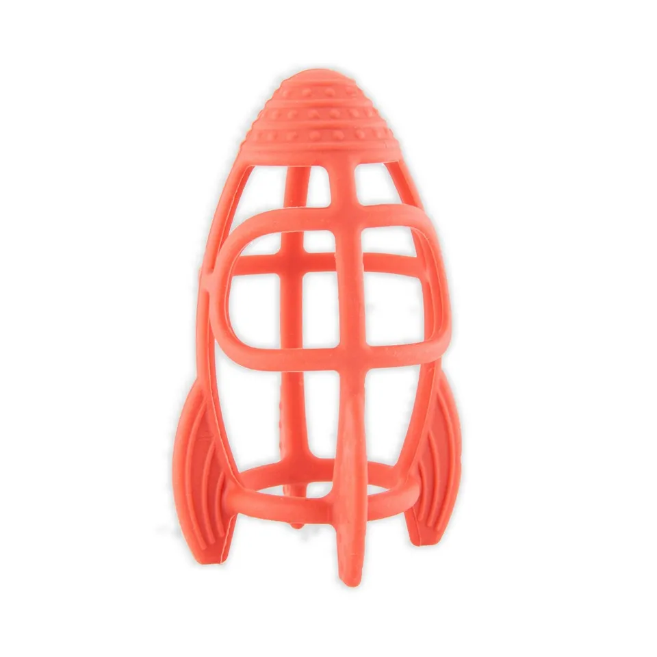 BoJungle Playtime B-Rocket massaggiagengive silicone Red dentizione