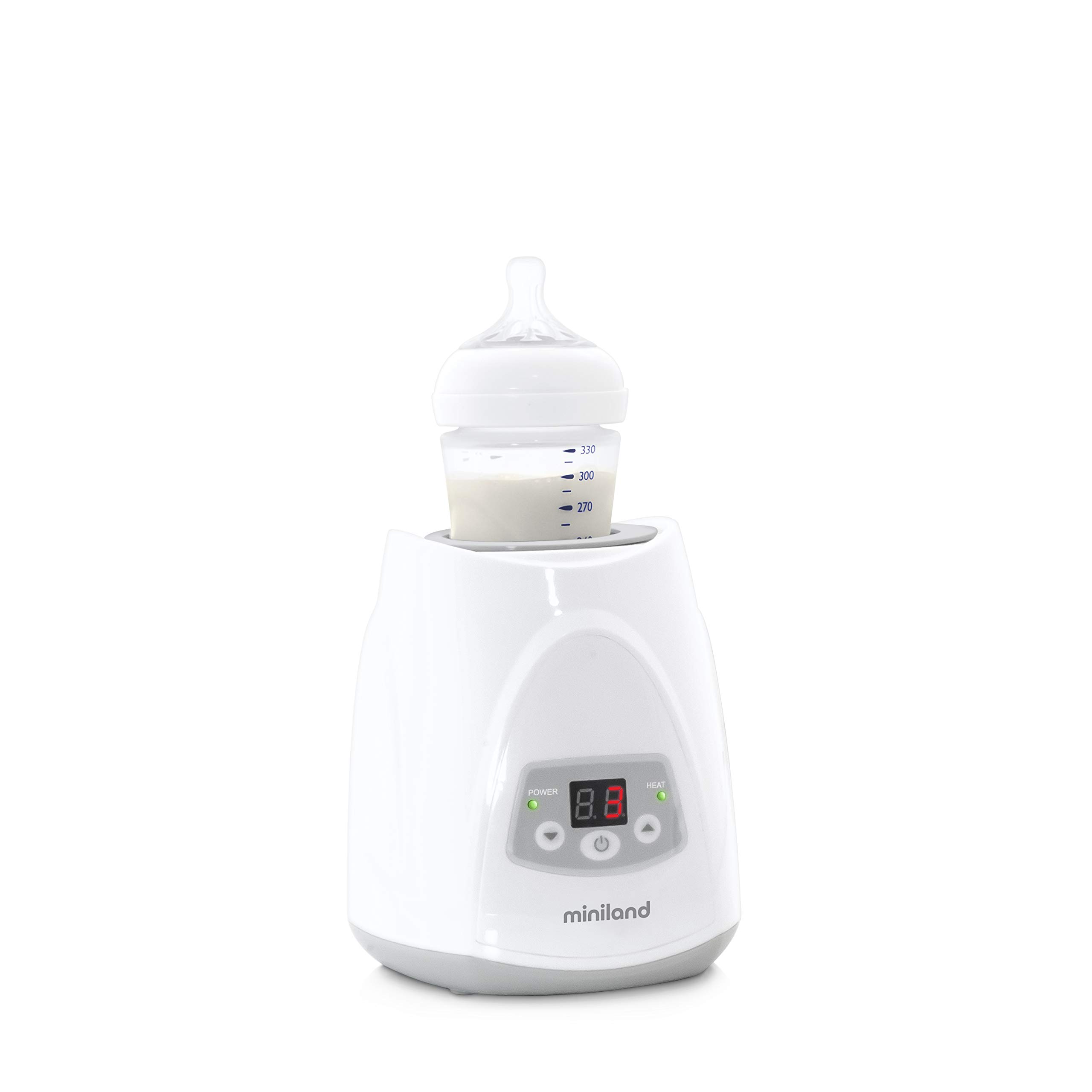Miniland Alimentazione Scaldabiberon Bianco 89204 Digitale