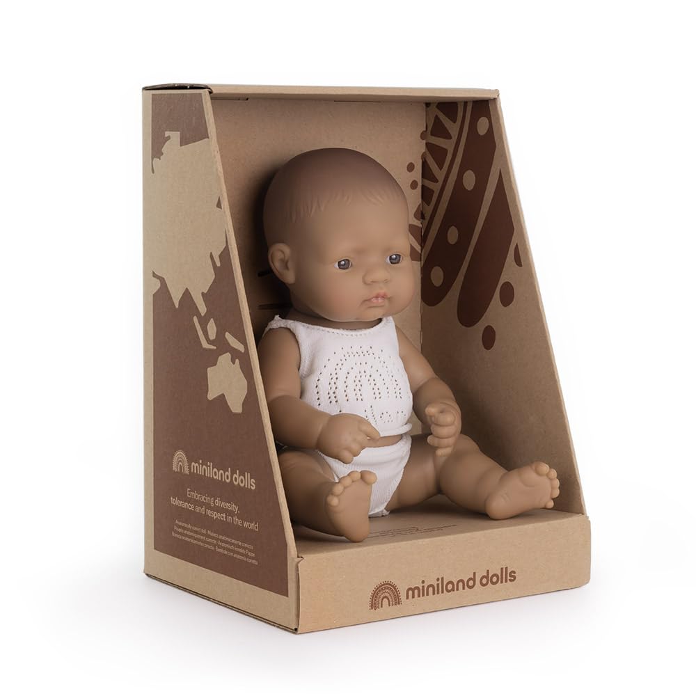 Miniland Bambole Bambola Ragazza Ispanica 32 cm Vinile