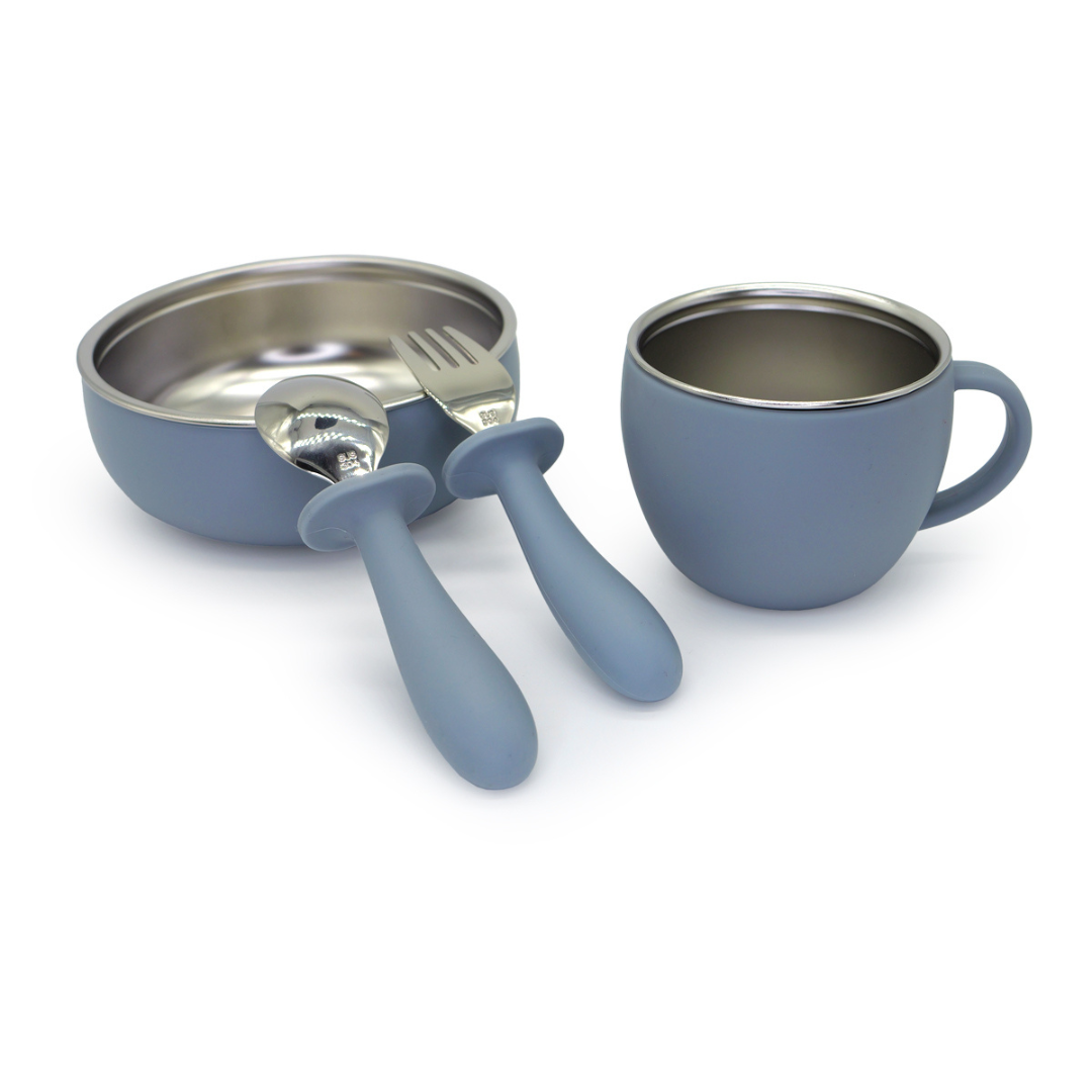 Mizu Baby Taiki Steel Food Set Artico ciotola acciaio