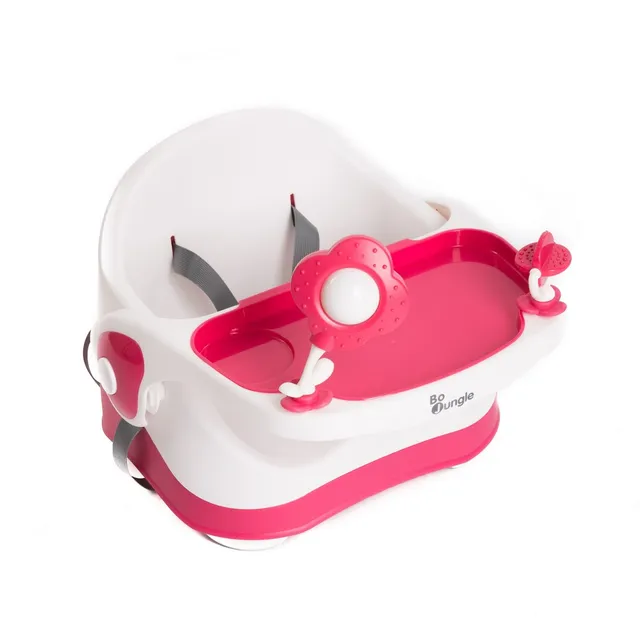 BoJungle B-Booster Seat rialzo pappa portatile rosa 0-3 anni