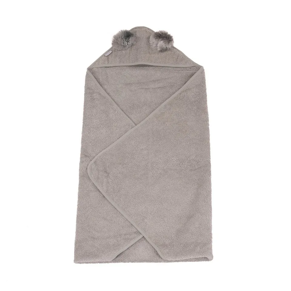 BoJungle Grooming Bathcape Koala Accappatoio Cotone Grigio