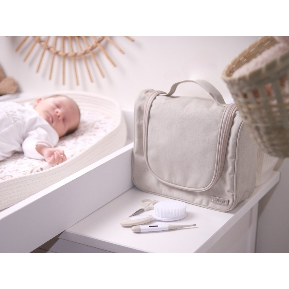 BoJungle Grooming Set Igiene Neonato Dune 15 Pezzi con Termometro