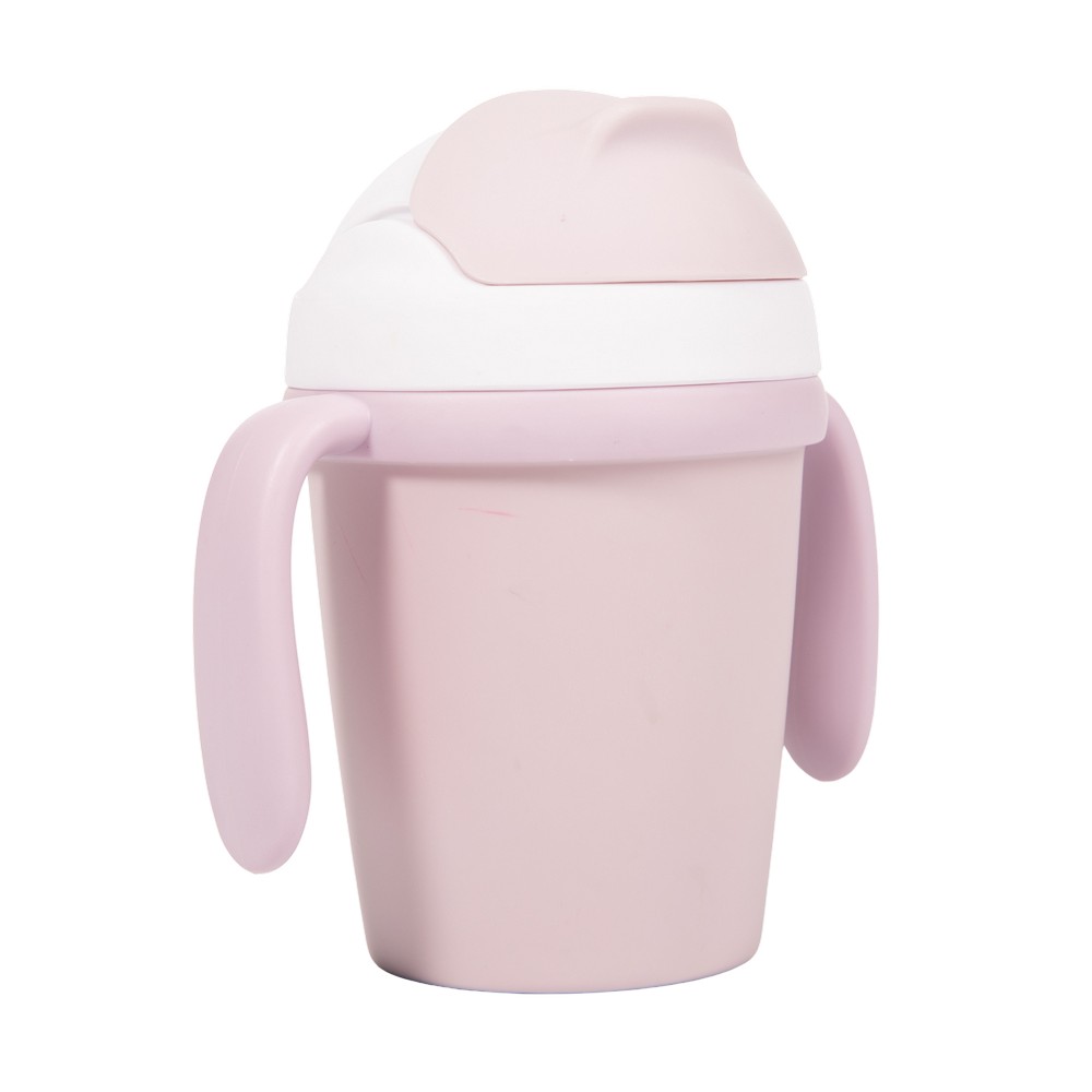 BoJungle B-Drinking Cup Tazza Bambini Rosa CPLA Biodegradabile