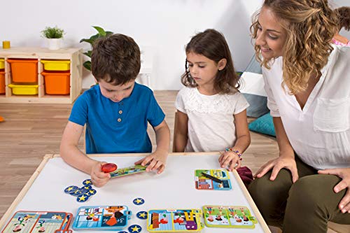 Miniland Emotions Detective gioco emozioni 24 carte 3-6 anni