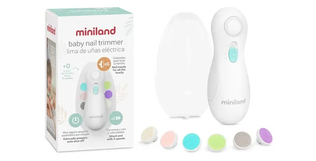 Miniland Bagno Nail Trimmer Lima Elettrica Unghie