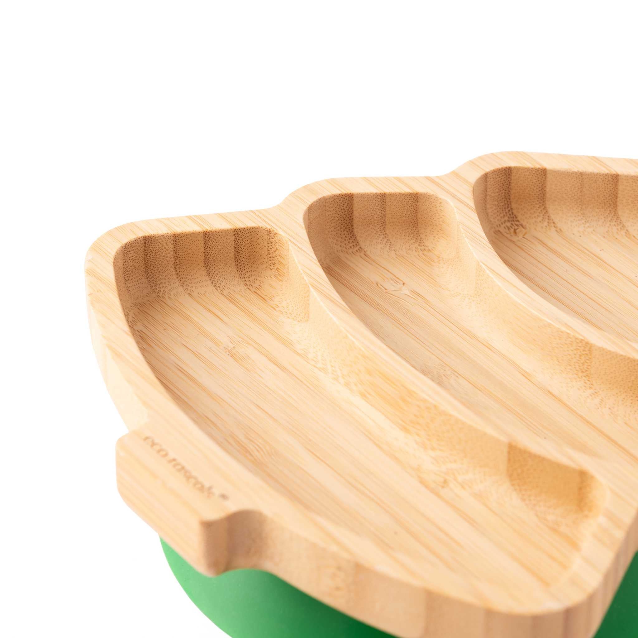 Eco Rascals Bamboo Plates piatto bambù albero Natale verde