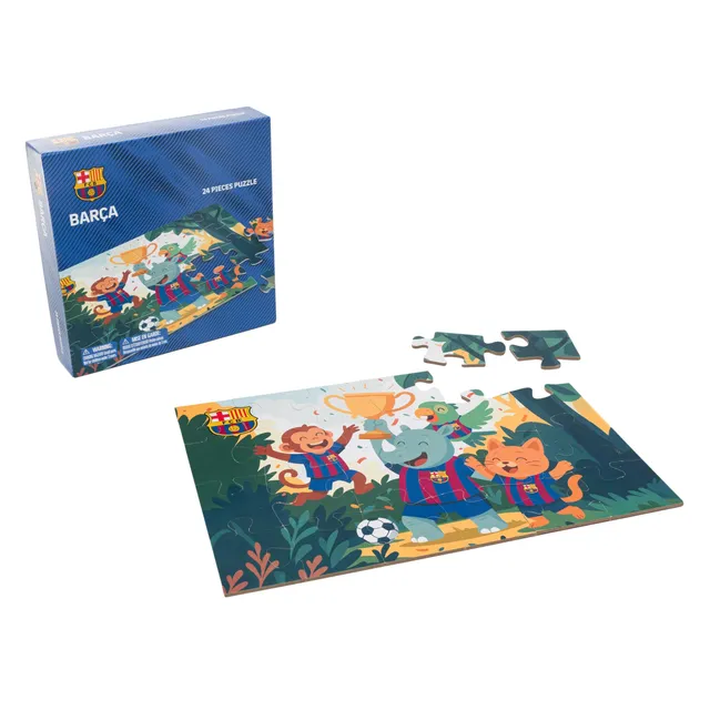 Miniland FC Barcelona puzzle bambini 24 pezzi dai 3 anni