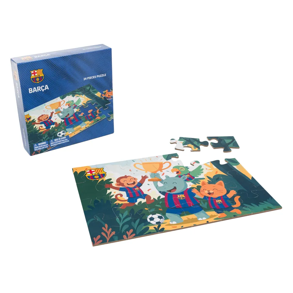 Miniland FC Barcelona puzzle bambini 24 pezzi dai 3 anni