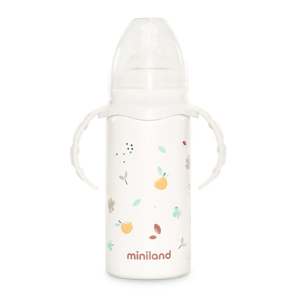 Miniland Passeggio Thermobaby Valencia biberon 240 ml inox