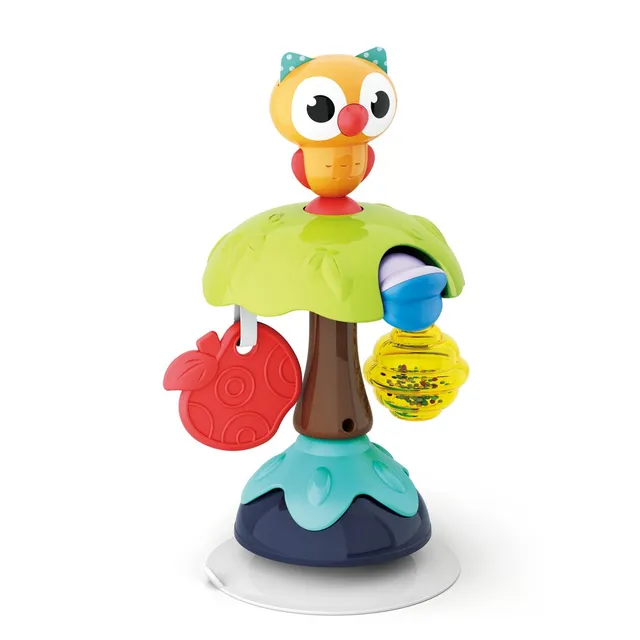 Bo Jungle Playtime B-Suction Toy Smart Owl giocattolo ventosa gufo pappa