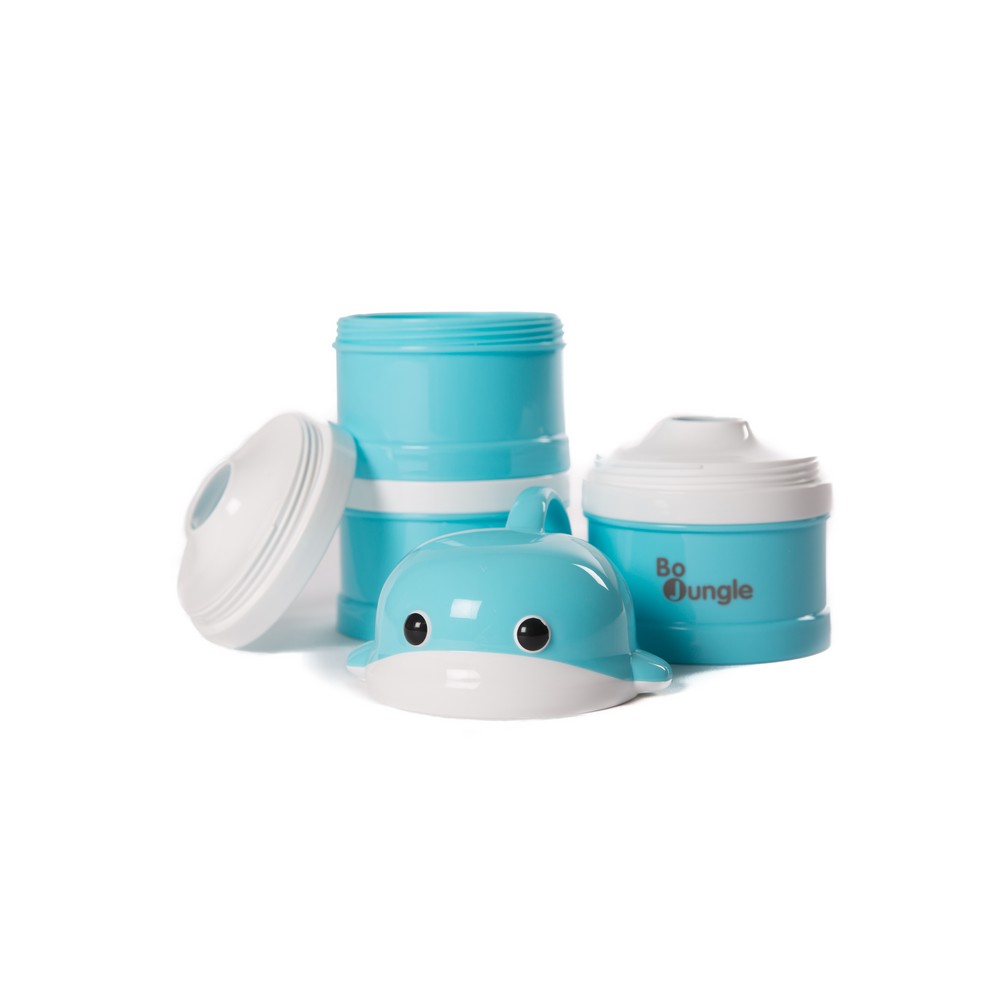BoJungle Food B-Dose Blue Whale Dosatore Latte 3 Scomparti