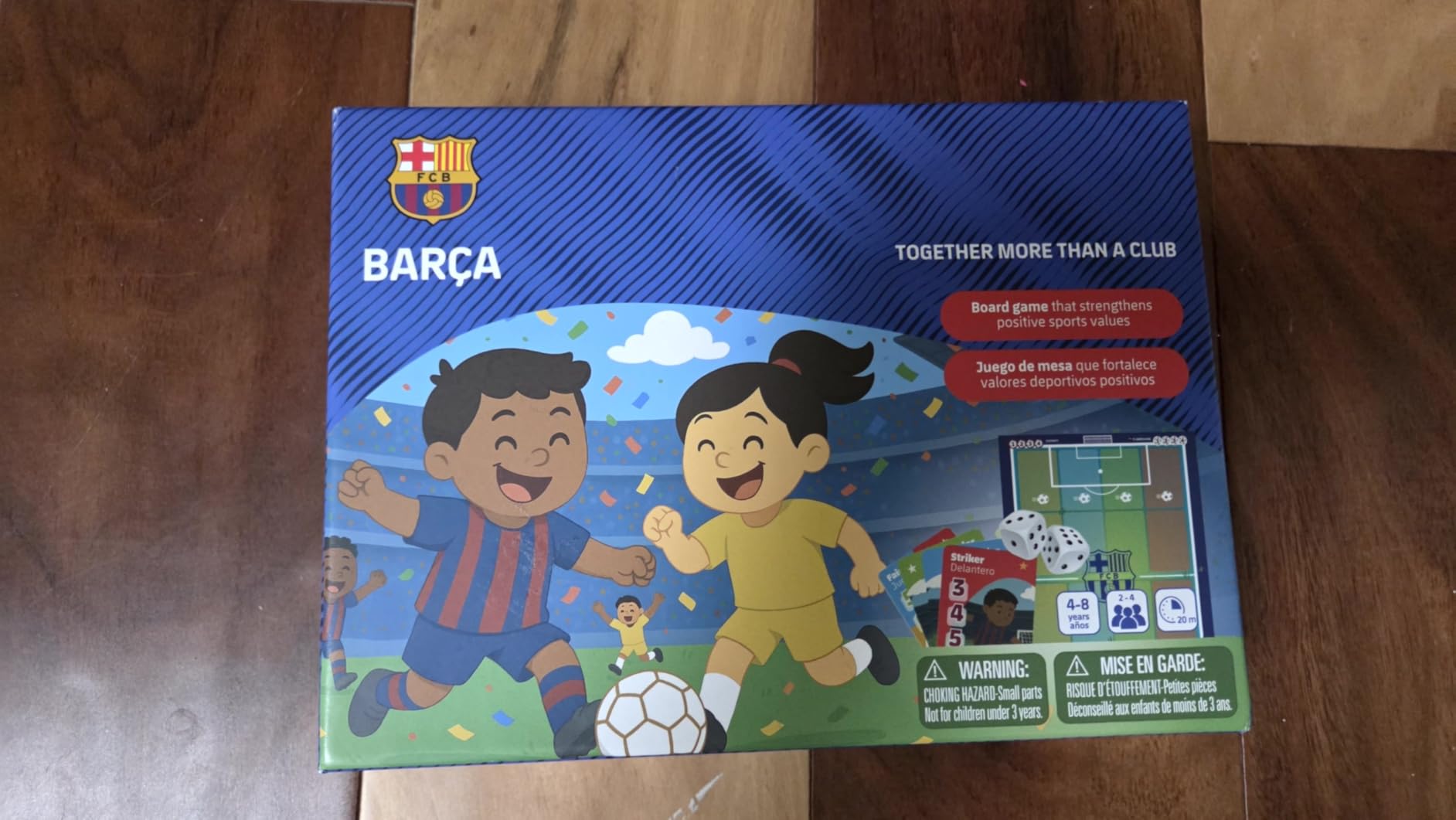 Miniland Gioco da Tavolo FC Barcelona Strategia Famiglia
