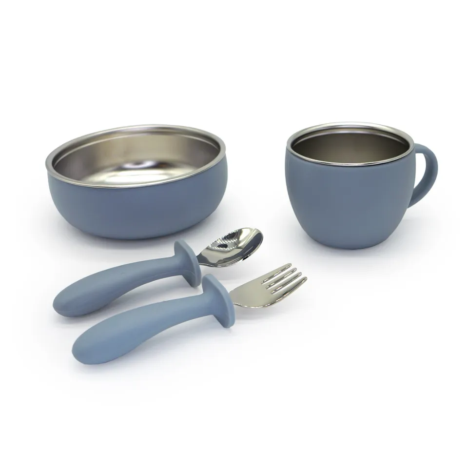 Mizu Baby Taiki Steel Food Set Artico ciotola acciaio
