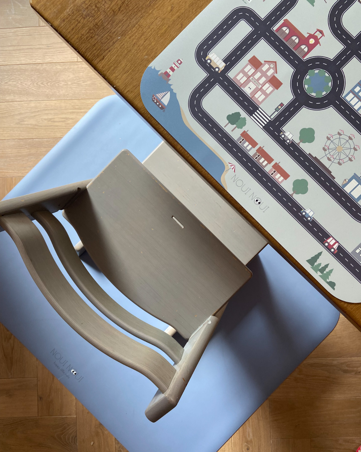 Noui Noui Floor Mats tappetino 120x95 cm dusty blue