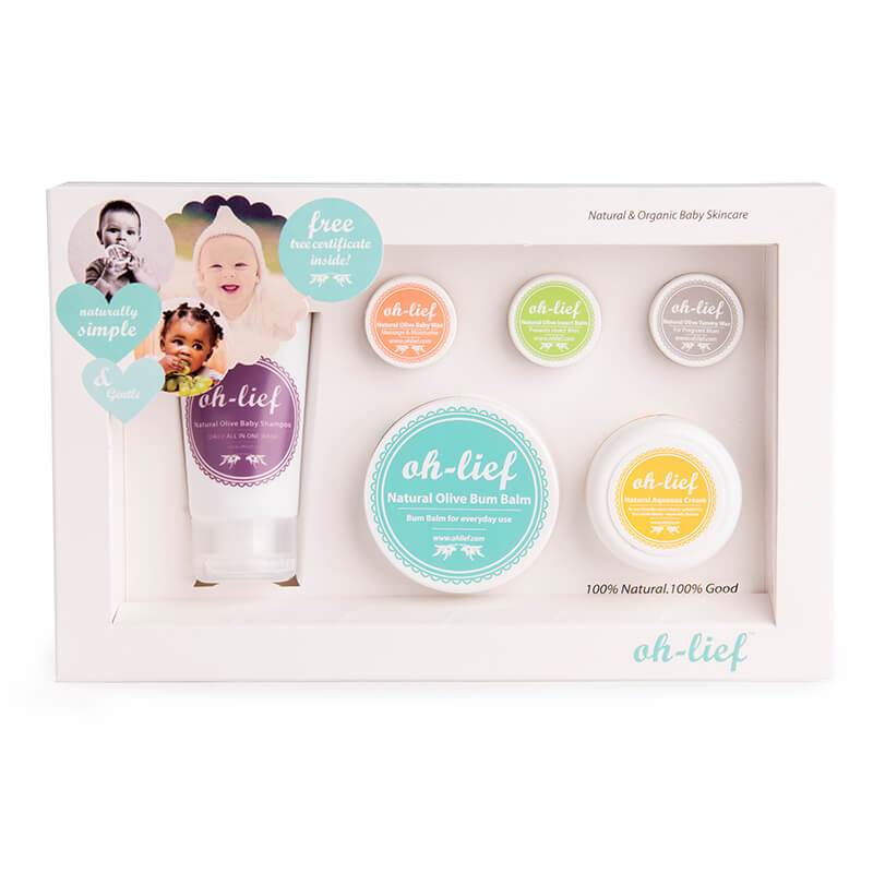 Oh-Lief Baby Gift Box cofanetto nascita cura biologica