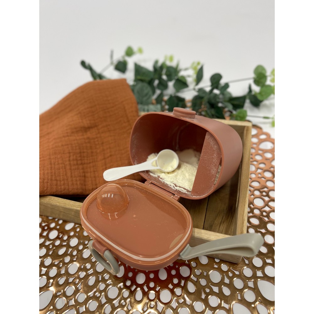 BoJungle Food Nomadic Powder Box Terracotta dosatore latte