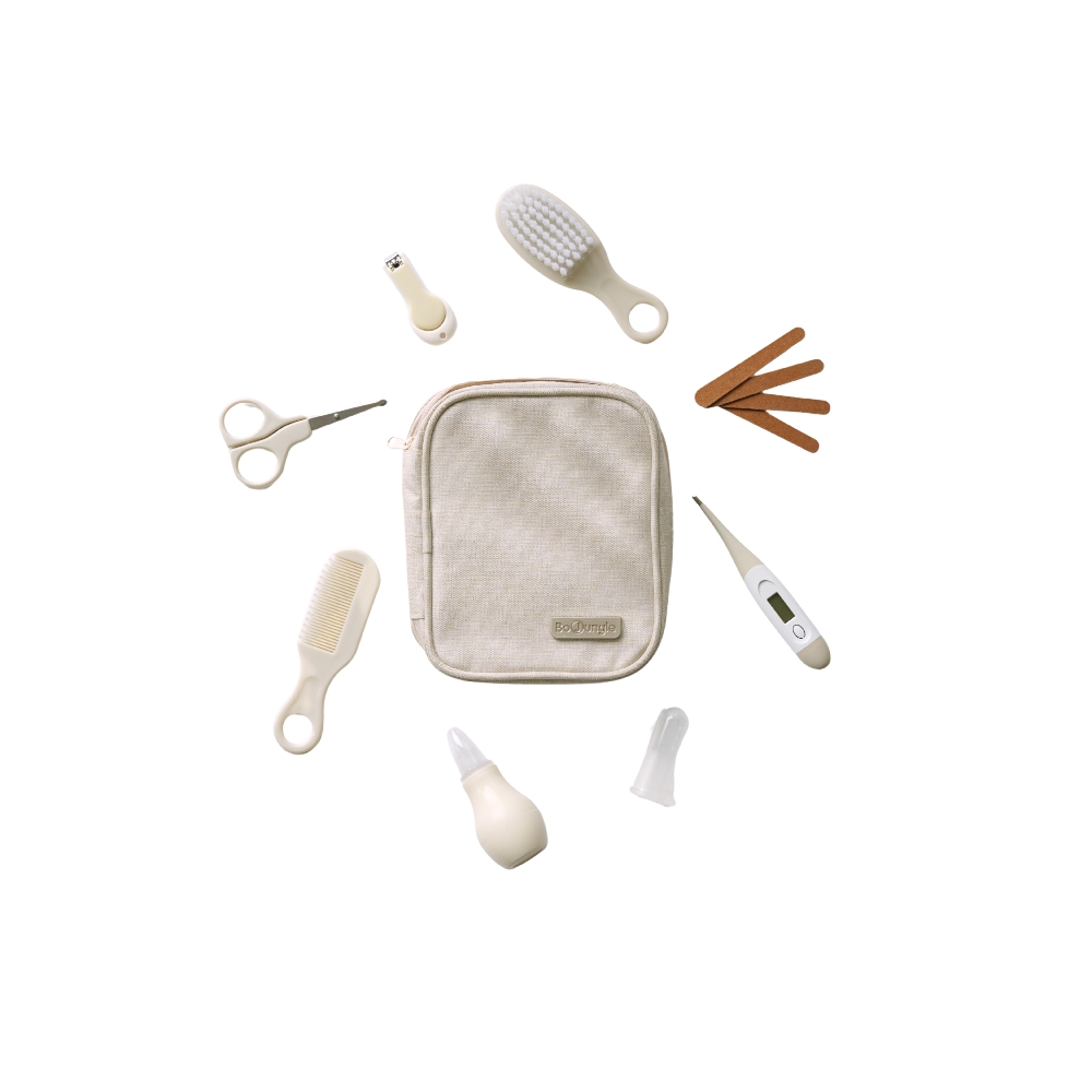 BoJungle Grooming Dune set cura neonato 8 pezzi borsa