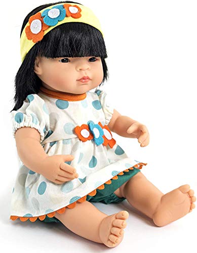 Miniland How to Dress vestito bambola 40 cm giallo