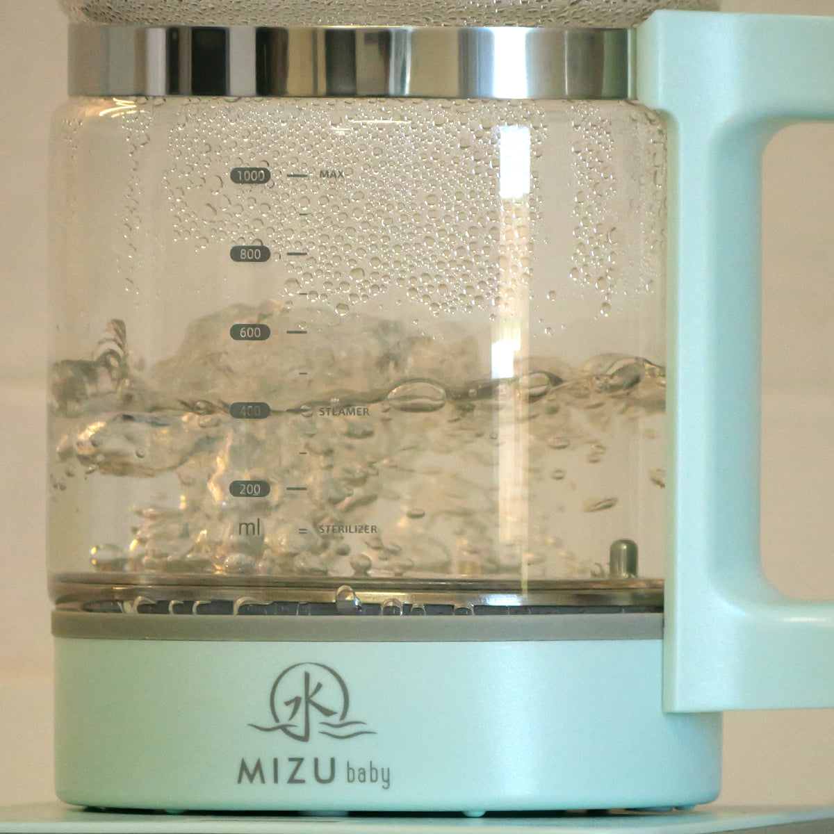 Mizu Baby Izumi Bollitore 6 in 1 Scaldabiberon Vetro