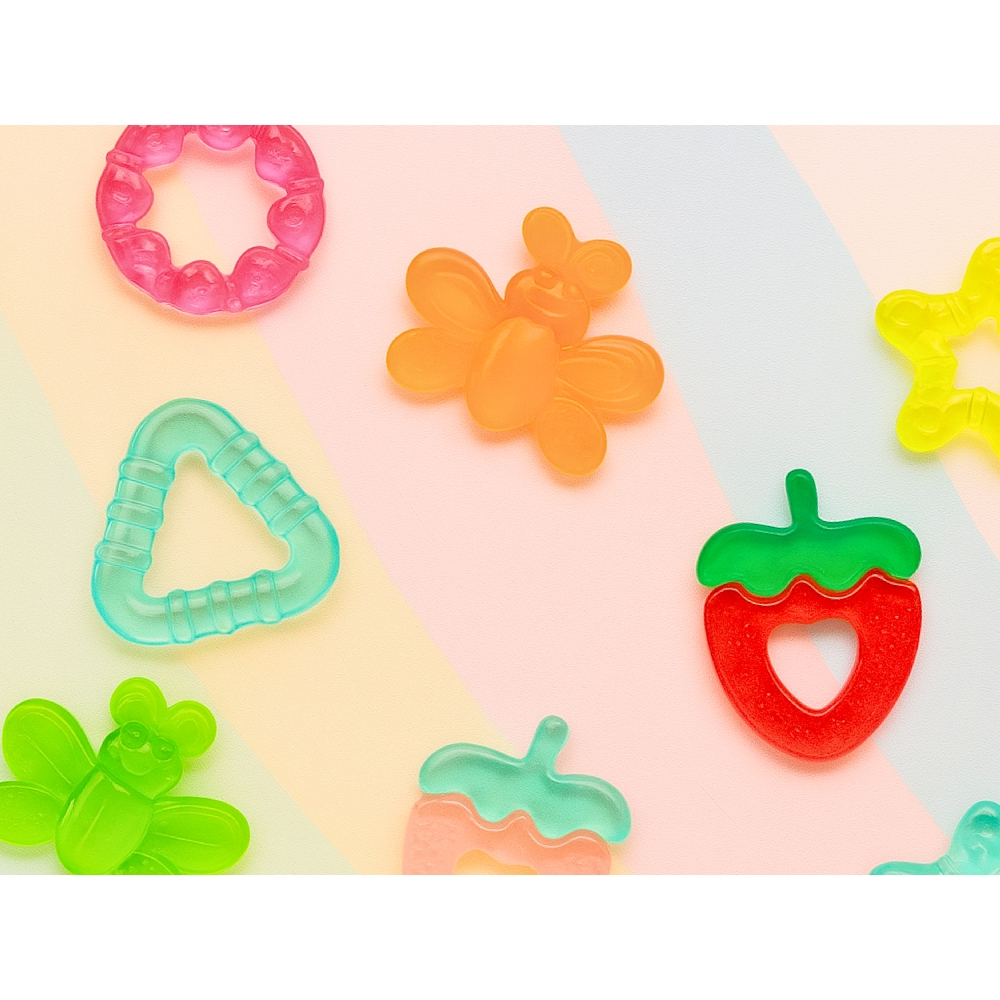 BoJungle Water Teether Butterfly massaggiagengive farfalla 2 pezzi